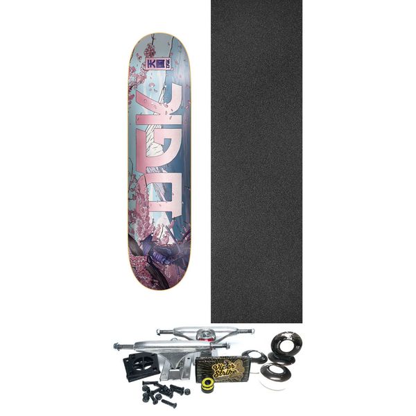 DGK Skateboards Overloard Skateboard Deck - 8.38" x 32.2" - Complete Skateboard Bundle